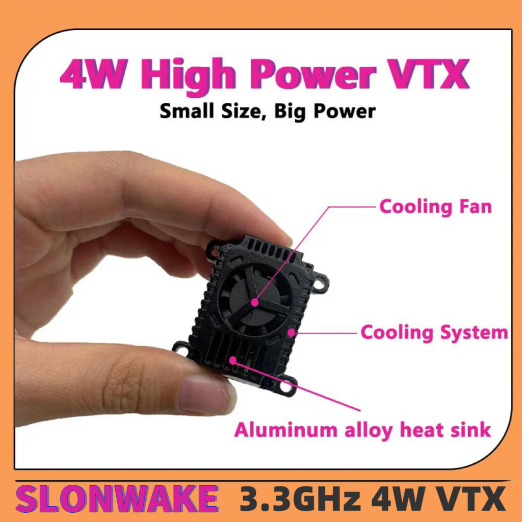 SLONWAKE FPV 3.3G 16CH 4000mW  - Drone Frame recensione e prezzo