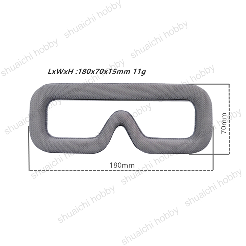 FPV Goggles Eye Mask Faceplate - Drone Compass recensione e prezzo