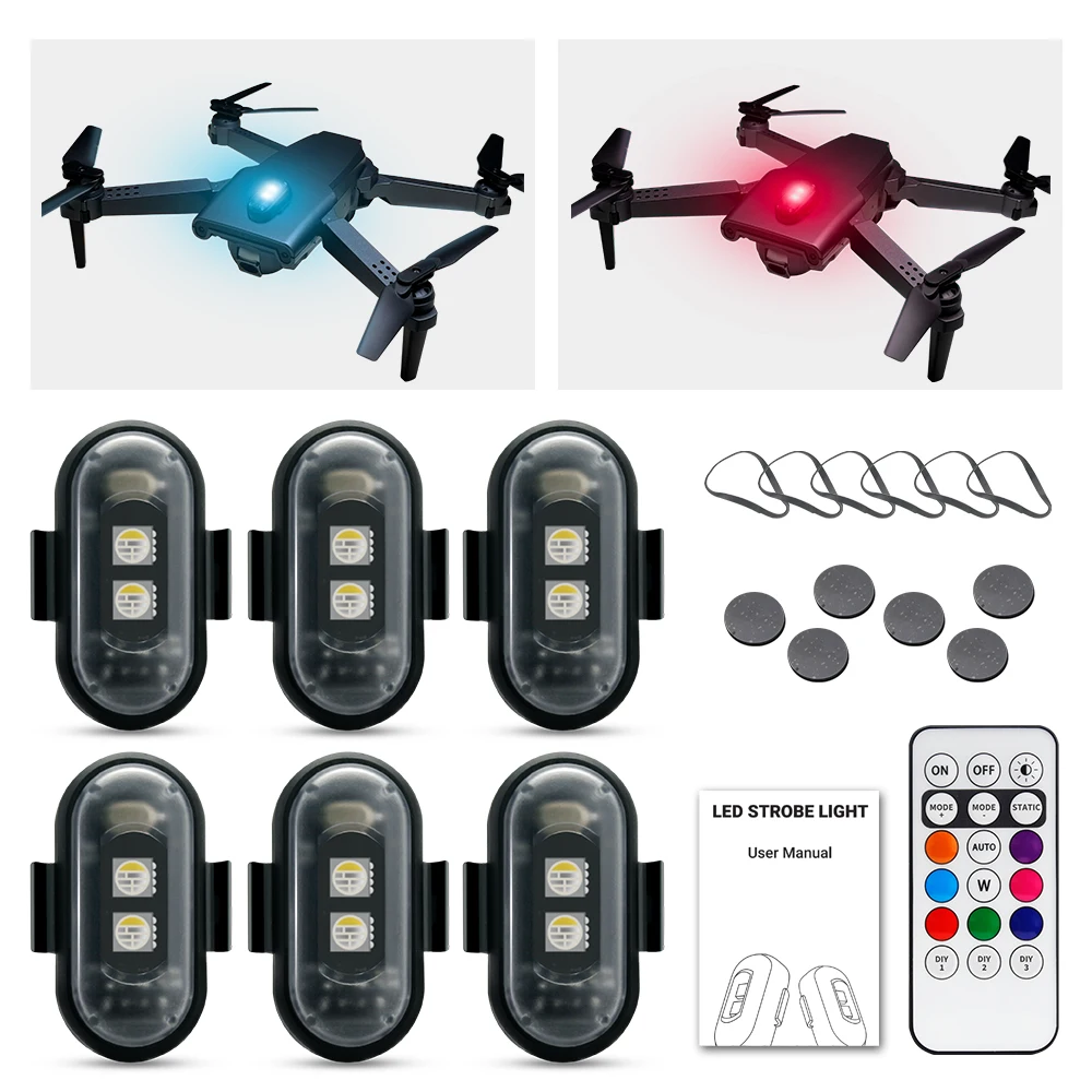 Motorcycle Strobe Light, APP C - Drone Led Light recensione e prezzo