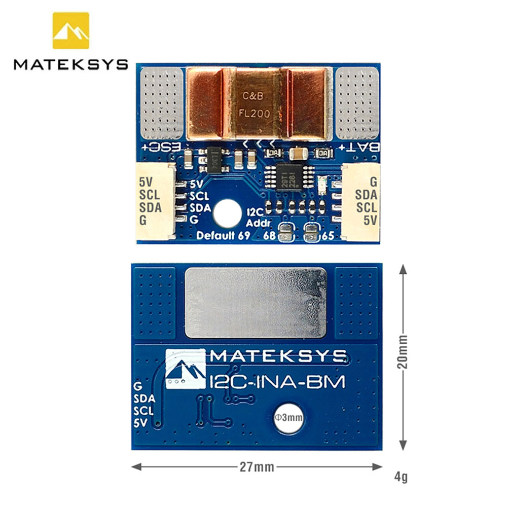 MATEK Mateksys I2C-INA-BM ULTR - Drone Power Distribution Board recensione e prezzo
