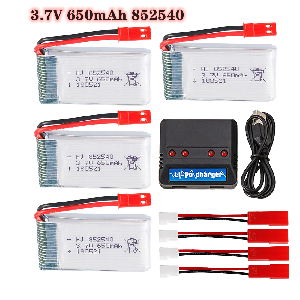 3.7v 650mAh 852540 Lipo Batter - Drone Charger recensione e prezzo