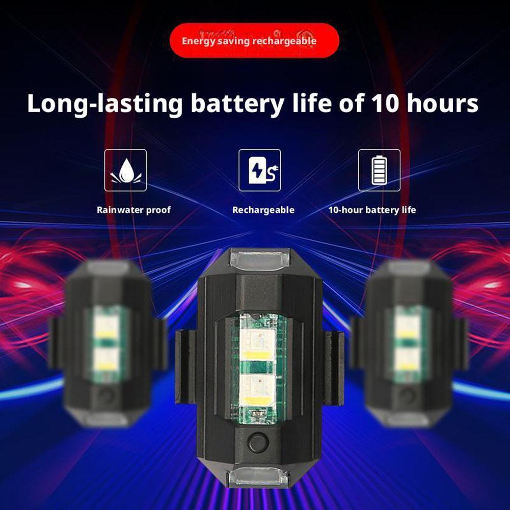 2PCS Mini LED Strobe Lights De - Drone Led Light recensione e prezzo