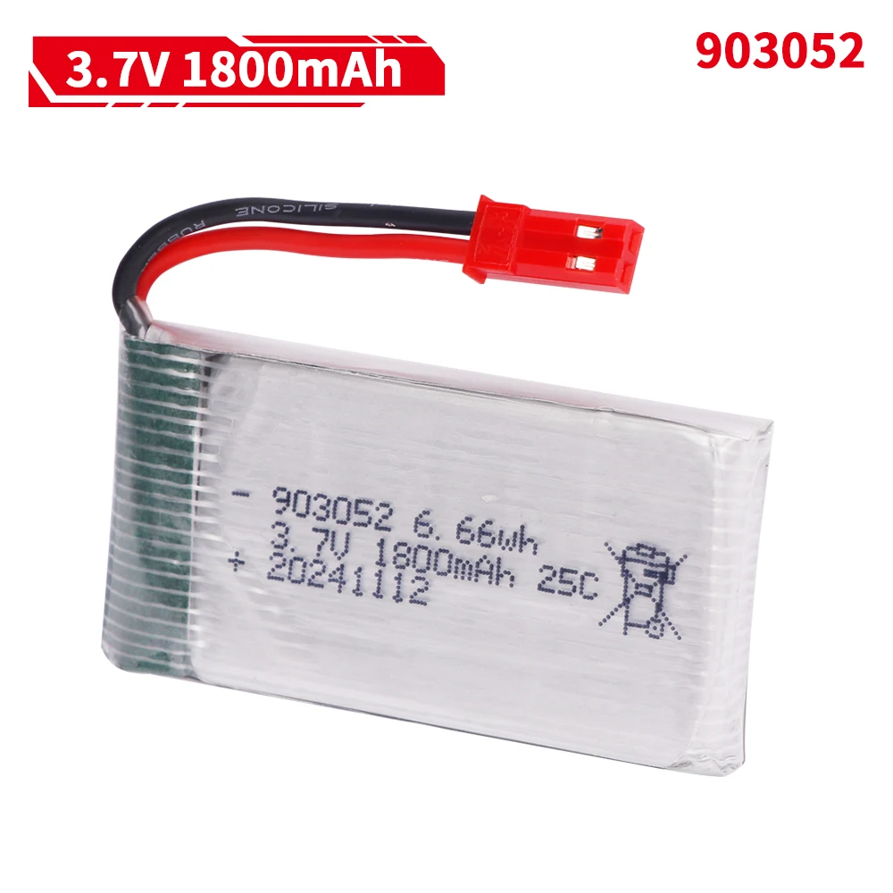 3.7V 1800mAh 903052 lipo Batte - Drone Charger recensione e prezzo