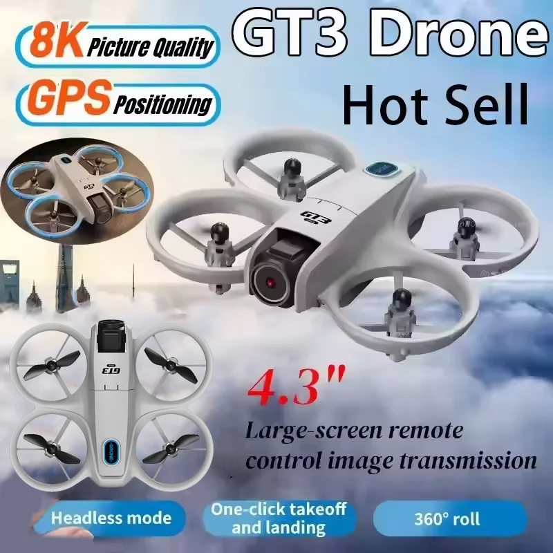 GT3 Drone 8K HD Dual Cameras G - Drone Gps Module recensione e prezzo