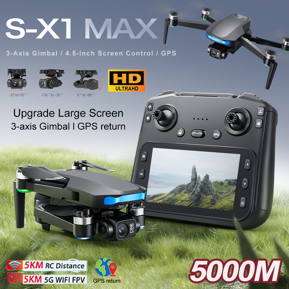 New S-X1 MAX Drone GPS 8K Prof - Drone Gps Module recensione e prezzo